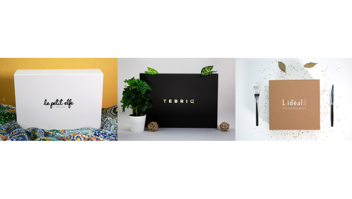 Boîtes cadeaux personnalisables